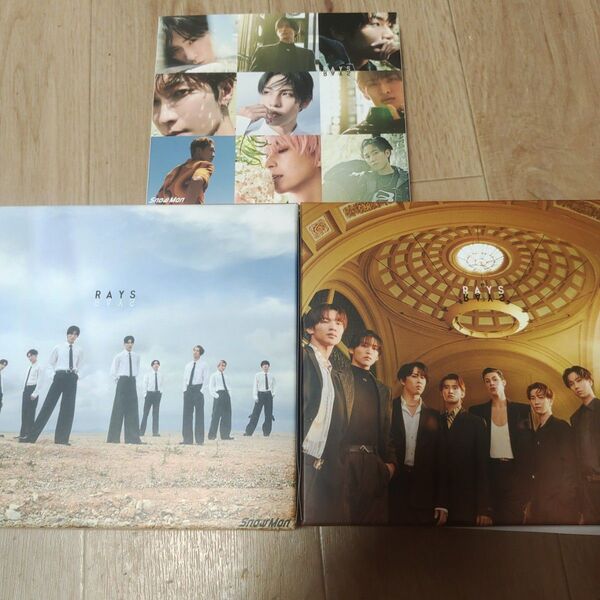 RAYS snowman 初回、通常セット CD ,blu-ray