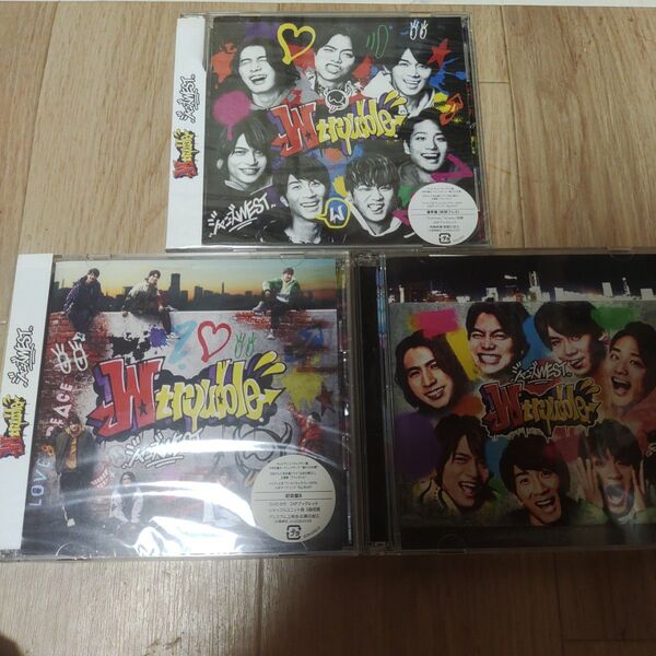 W trouble ジャニーズWEST 初回、通常セット CD ,DVD