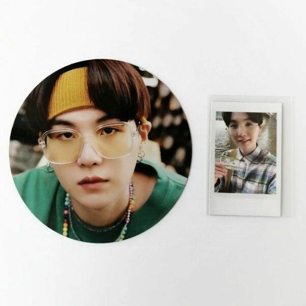 【 BTS 】 未使用 2021 SEASON’S GREETINGS MINI POSTER POLAROID SUGA ユンギ