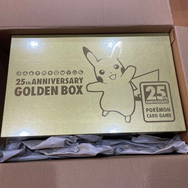 ポケモンカード ゴールデンボックス GOLDEN BOX ANNIVERSARY25周年記念ボックスシュリンク付きAmazon産