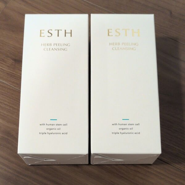 エス ハーブピーリングクレンジング 120g ESTH 2個