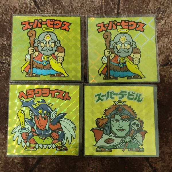 BM Forever スーパーゼウス 金プリ・金スクエア他4枚セット ヘラクライスト スーパーデビル
