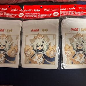原神 コカ・コーラ コラボ 巾着 3点セット