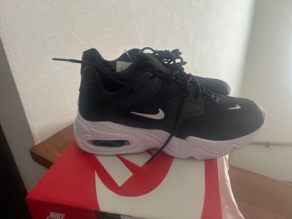 NIKE ナイキ エアマックス SC スニーカー 24.5cm 黒白