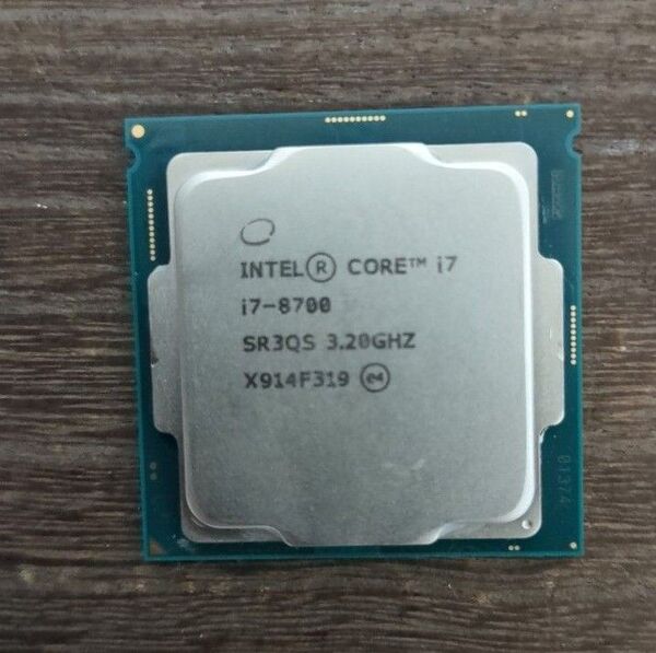 cpu intel core i7-8700のみ
