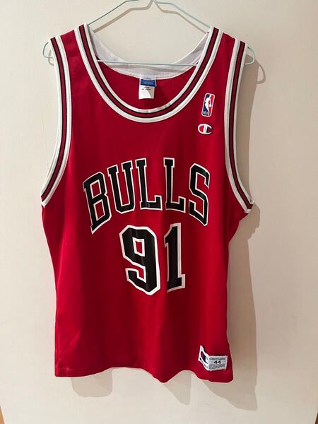 シカゴ ブルズ ロッドマン Jersey ユニフォーム champion 90s NBA ウェア