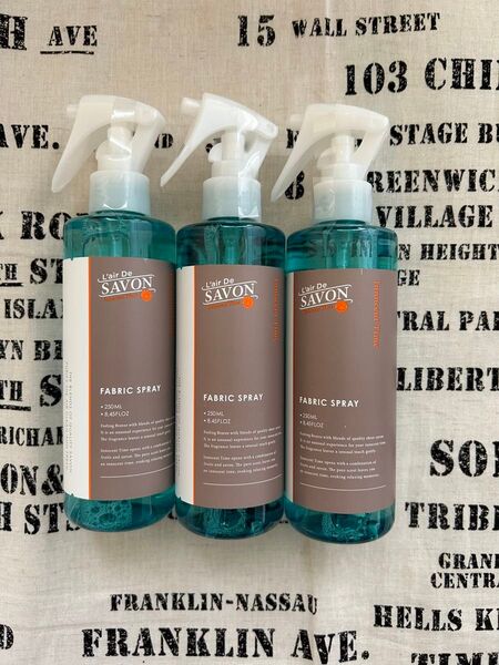 レールデュサボン ファブリックスプレー イノセントタイム 250ml×3本