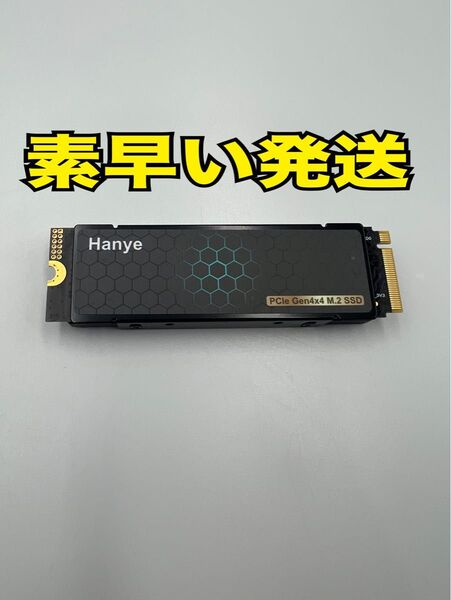 Hanye HE70 2TB M.2 ヒートシンク搭載 ps5用SSD