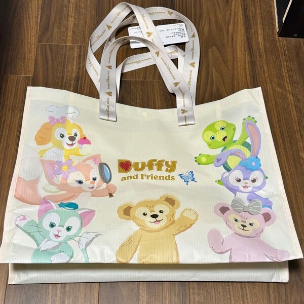 上海ディズニー 限定 ショッピングバッグ ダッフィーフレンズ手提げ袋