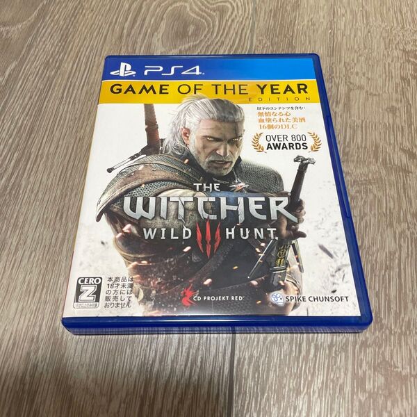 PS4 Witcher3 Wild Hunt ゲームオブザイヤーエディション