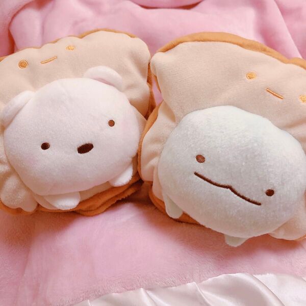 すみっコぐらし ティッシュカバー セット しろくま とかげ