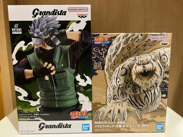 【未開封】 NARUTO ナルト 疾風伝 Grandista はたけカカシ 守鶴 プライズ フィギュア