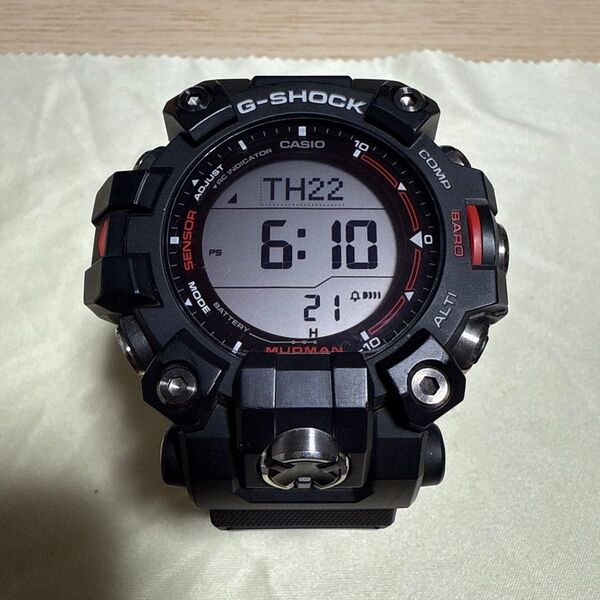カシオ CASIO 腕時計 G-SHOCK MUDMAN プロトレック マッドマン 電波ソーラー 稼働品 稼働