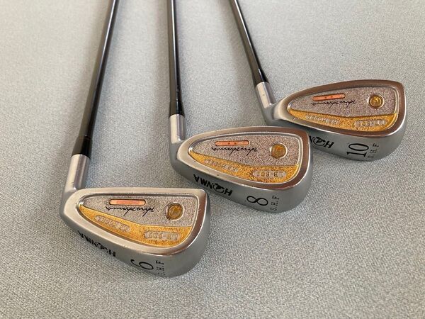HONMA アイアン 6番,8番,10番 LB-606 KB MODEL 星2 スター2つ