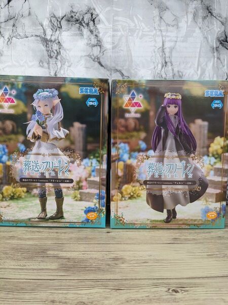 【新品・未開封】葬送のフリーレン Luminasta 花畑フィギュア★フリーレン★フェルン 全2種セット