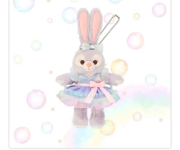 ステラルー ぬいぐるみバッジ カラフルハピネス ダッフィー ディズニー 20周年
