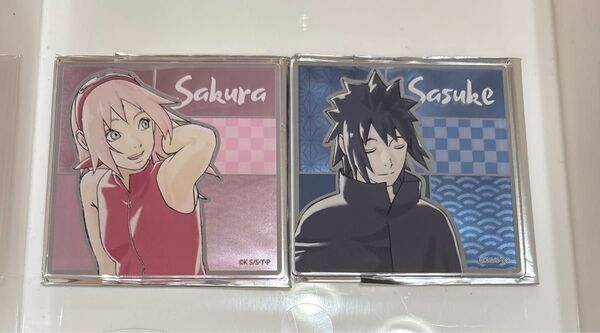 サスケ&サクラ ナンジャタウン アクリルコースター NARUTO ナルト コースター