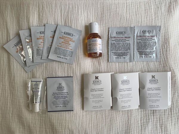 キールズ サンプルセット 化粧水 美容液 薬用美白美容液 クリーム KIEHLS 自宅保管品