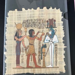 パピルス紙 古代エジプトの絵