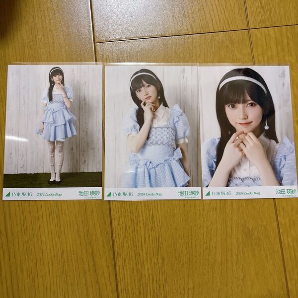 乃木坂46 池田瑛紗 生写真 コンプ カレンダー衣装 Lucky Bag 福袋 2024年