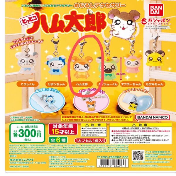 とっとこハム太郎 めじるしアクセサリー