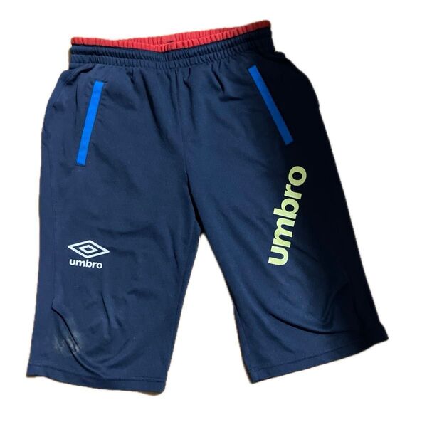 ハーフパンツ umbro スポーツ ウェア ボトムス ブラック ウエストゴム