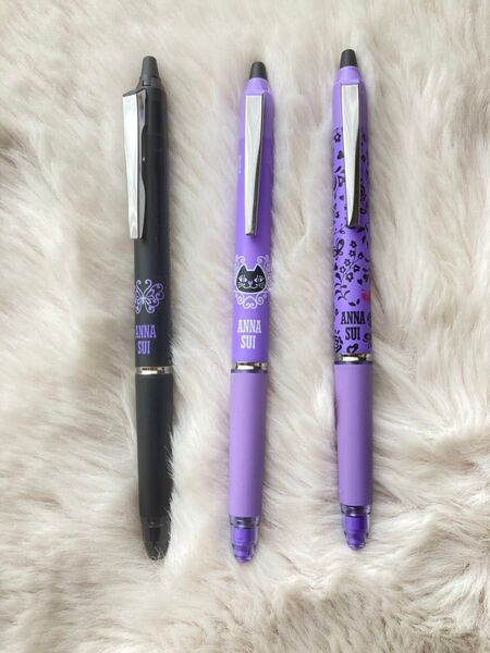 ANNA SUI×パイロット フリクション コラボ限定品 黒インク0.5 3点セット