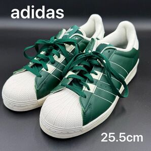 【新品】adidas アディダス Superstar グリーン 25.5cm