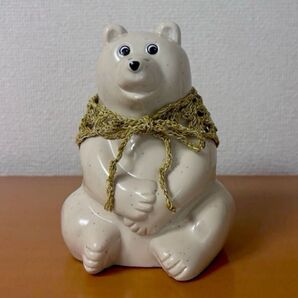 しろくま貯金箱着せ替え 三角ショール