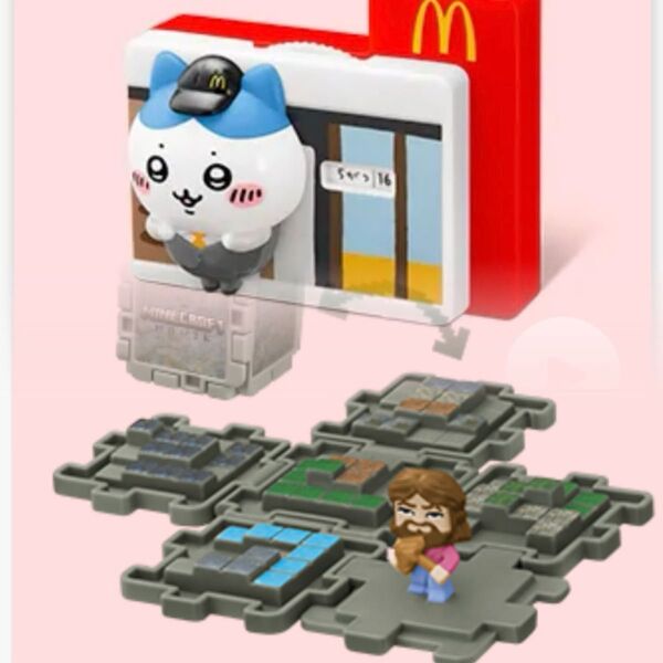 マクドナルド ちいかわ マインクラフト ハッピーセット おもちゃ 2個セット