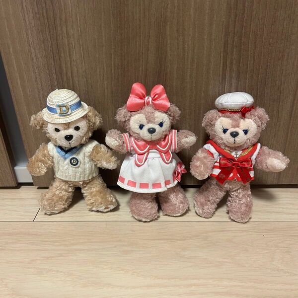 ダッフィー シェリーメイ ぬいぐるみバッジ まとめ売り