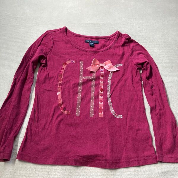 GapKids 長袖トップス120cm ワインレッド