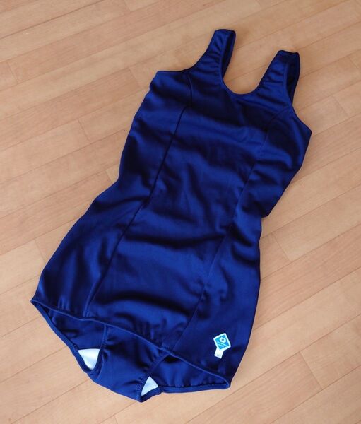 【新品未使用】アシックスASICS デポルテメイト 紺色スクール 競泳 水着 3L