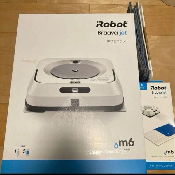 Braava iRobot ブラーバジェット 床拭きロボット m6 ロボット掃除機 水拭き