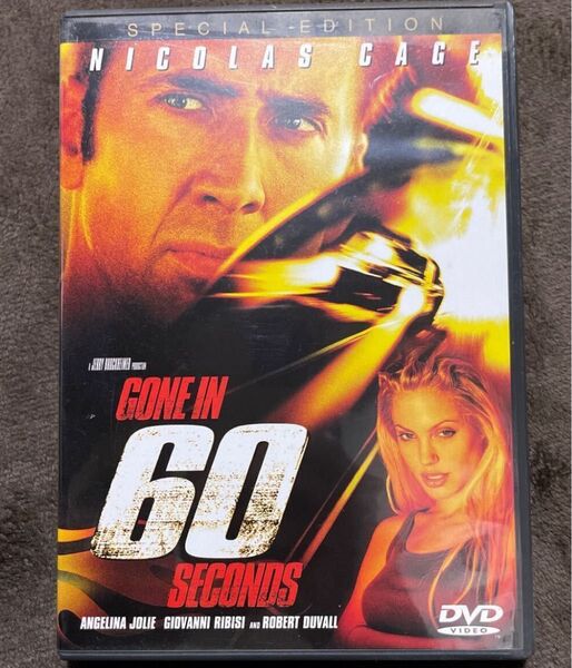 オリジナルステッカー付き DVD 60セカンズ GONE IN 60 SECONDS ニコラス・ケイジ アンジェリーナ・ジョリー