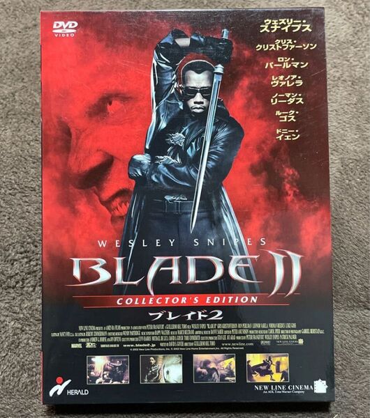2枚組 DVD ブレイド2 コレクターズ エディション BLADE Ⅱ ウェズリースナイプス/クリスクリストファーソン セル版