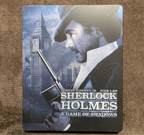 シャーロック・ホームズ シャドウ ゲーム スチールブック仕様 国内正規盤 Blu-ray 3枚組 ブルーレイ シャーロックホームズ