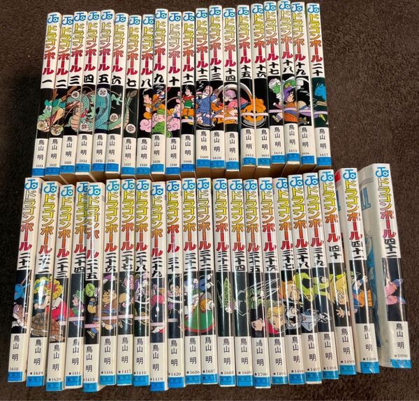 汚れ 水染み 現状渡し 全巻セット DRAGON BALL ドラゴンボール 42巻 コミック 完結 鳥山明 ジャンプ 集英社 漫画