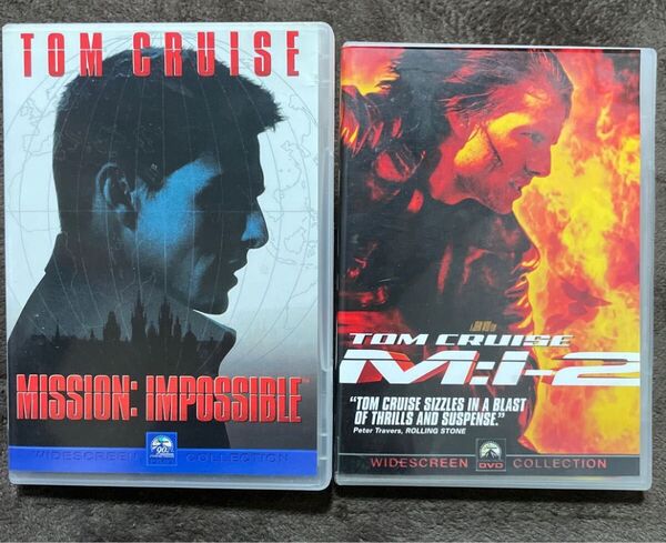 2作品セット ミッション:インポッシブル M:i-2 デッドレコニング/ム・クルーズ MISSION:IMPOSSIBLE DVD
