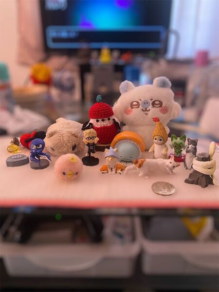まとめ売り ぬいぐるみ キーホルダー マスコット フィギュア ミニチュア消しゴム ガシャポン ガチャガチャ インテリア 雑貨 玩具