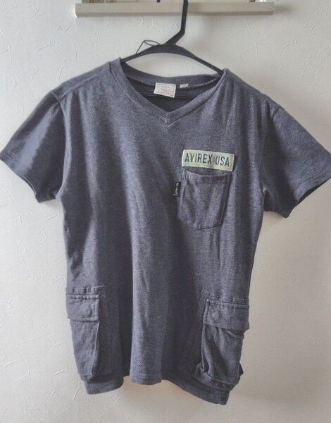 AVIREX アヴィレックス Tシャツ L ダークグレー