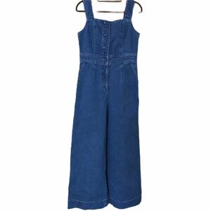 C beautiful goods Diagram Diag Ram Denim overall Denim overall size 38 blue indigo 