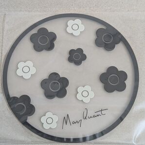 MARYQUANT★マリークワント【クリアラバーコースター】★デザインE 新品未使用