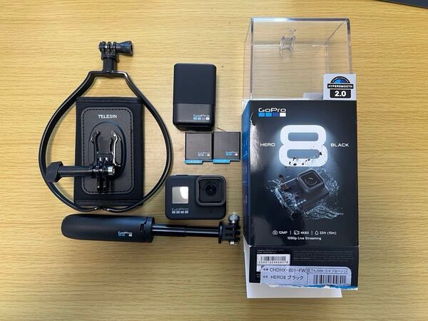 GoPro8 本体 アクションカメラ ゴープロ ウェアラブルカメラ BLACK