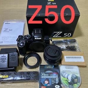 ♪超美品♪Nikon Z50 16-50 ショット数3400 純正バッテリー2個