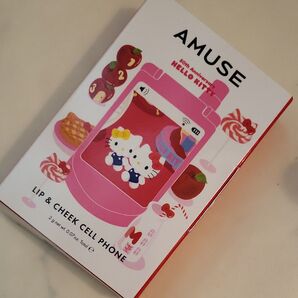 AMUSE LIP&CHEEK CELL PHONE HELLO KITTY LIMITED EDITION