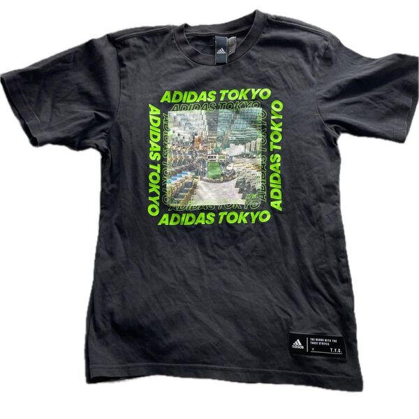 アディダス Tシャツ XS adidas TOKYO ブラック 半袖