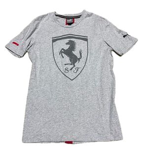 プーマ Tシャツ XS フェラーリ 半袖 グレー