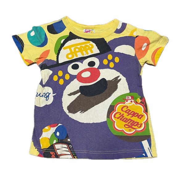 JAM 140 Tシャツ チュッパチャップス風 イエロー 子供服