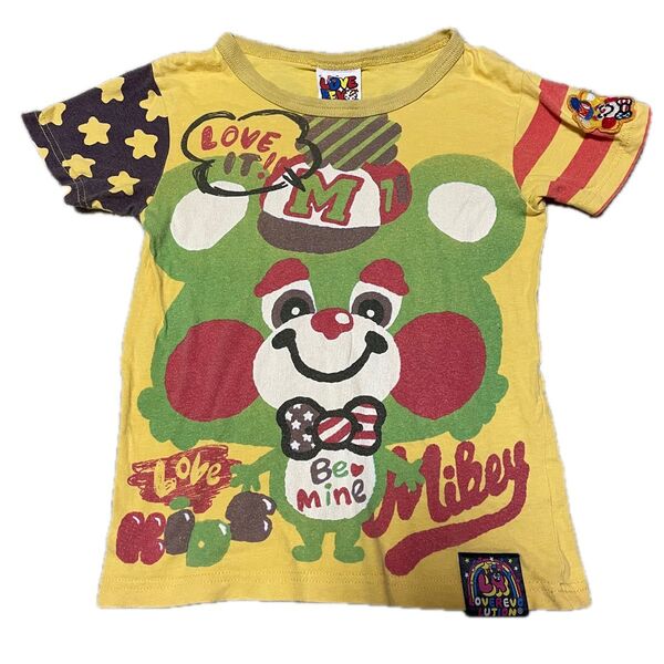 ラブレボ JAM 130 Tシャツ イエロー 子供服 半袖